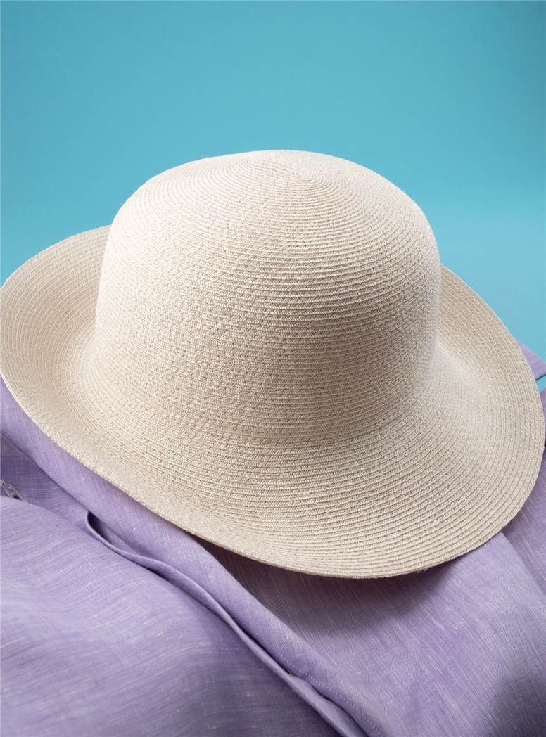 Ladies Sun Hat in Ivory