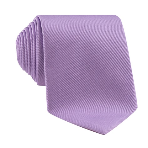 Silk Signature Solid Tie in Iris