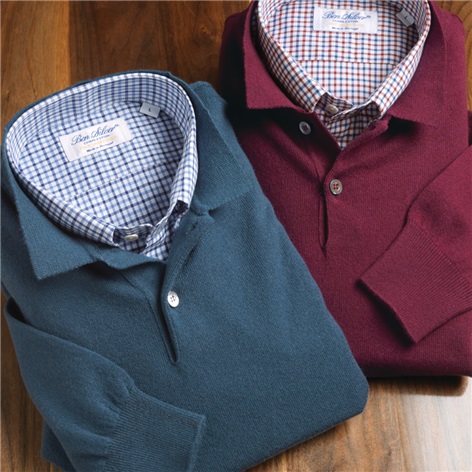 Cashmere Polo Sweaters