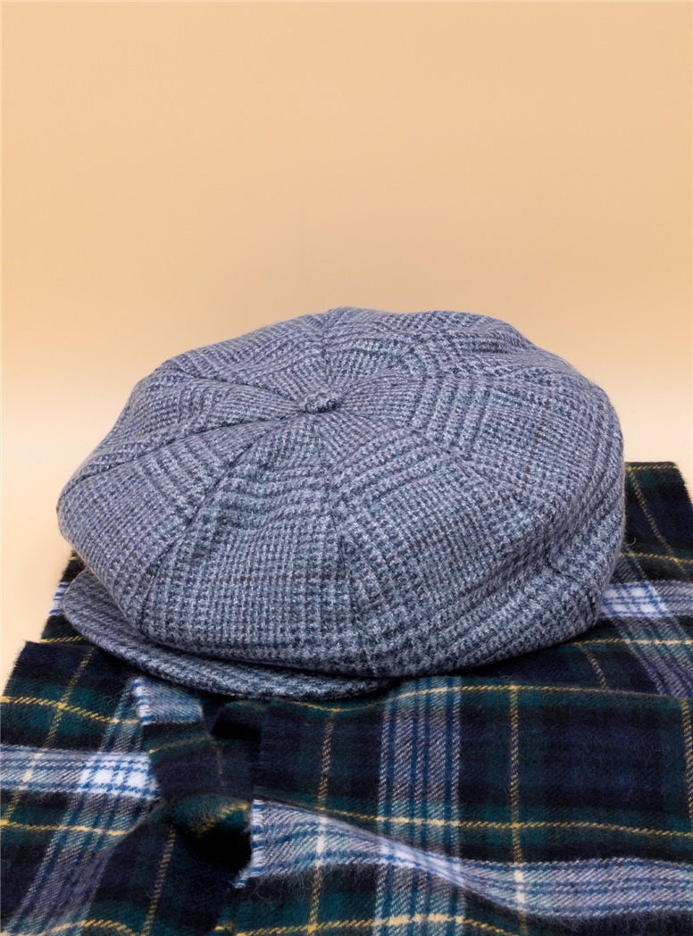 Cashmere Glen Plaid Motoring Cap