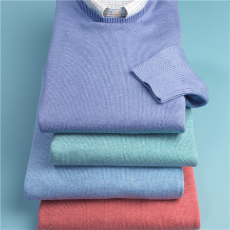 Cotton Crewneck Sweaters