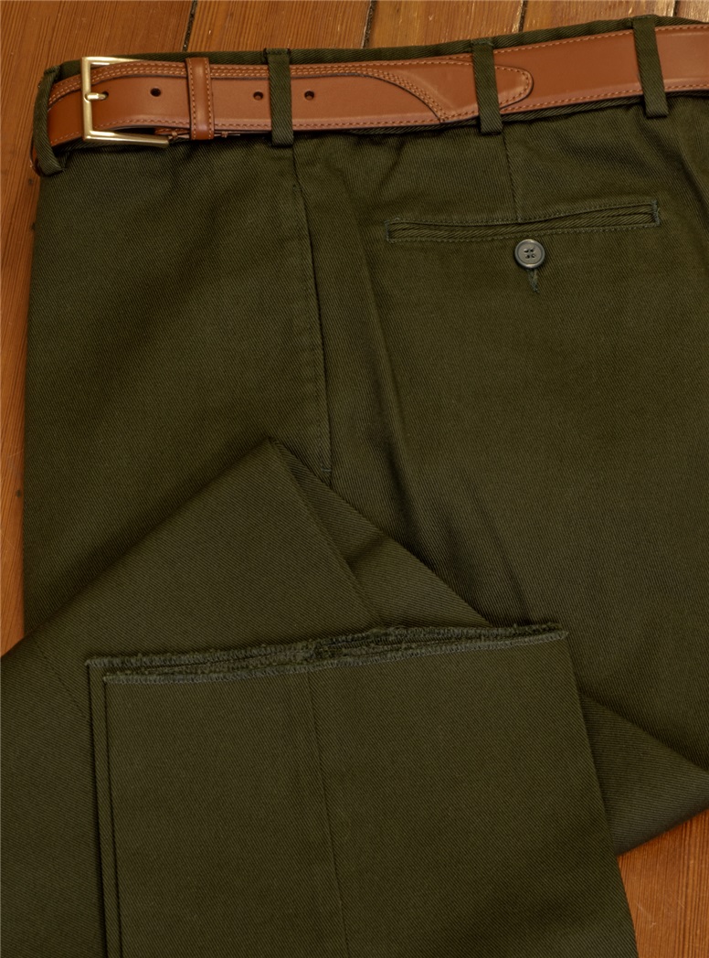 Charleston Britches in Olive Twill
