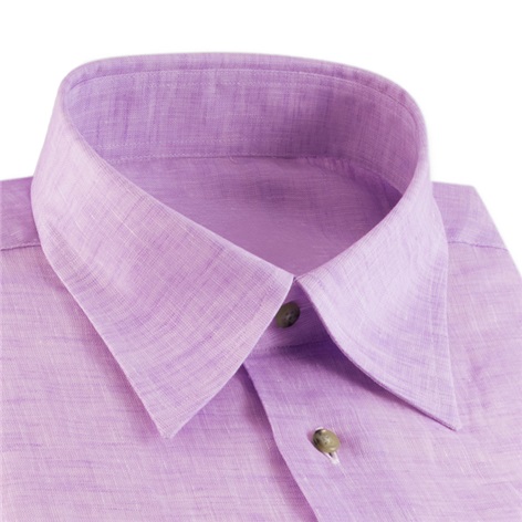 Linen Shirt in Purple