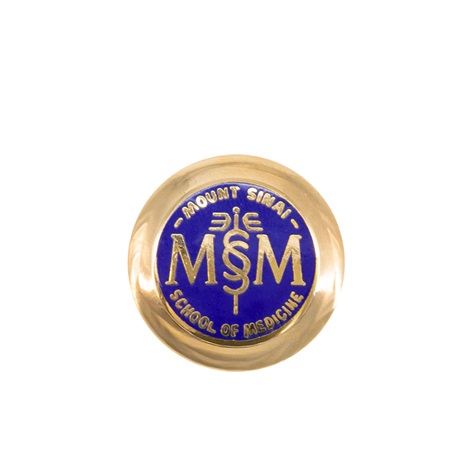 Mount Sinai Caduceu Blazer Button