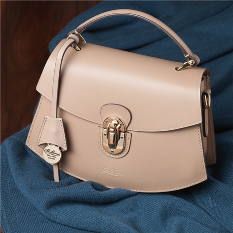 Ladies Top Handle Purse in Clay