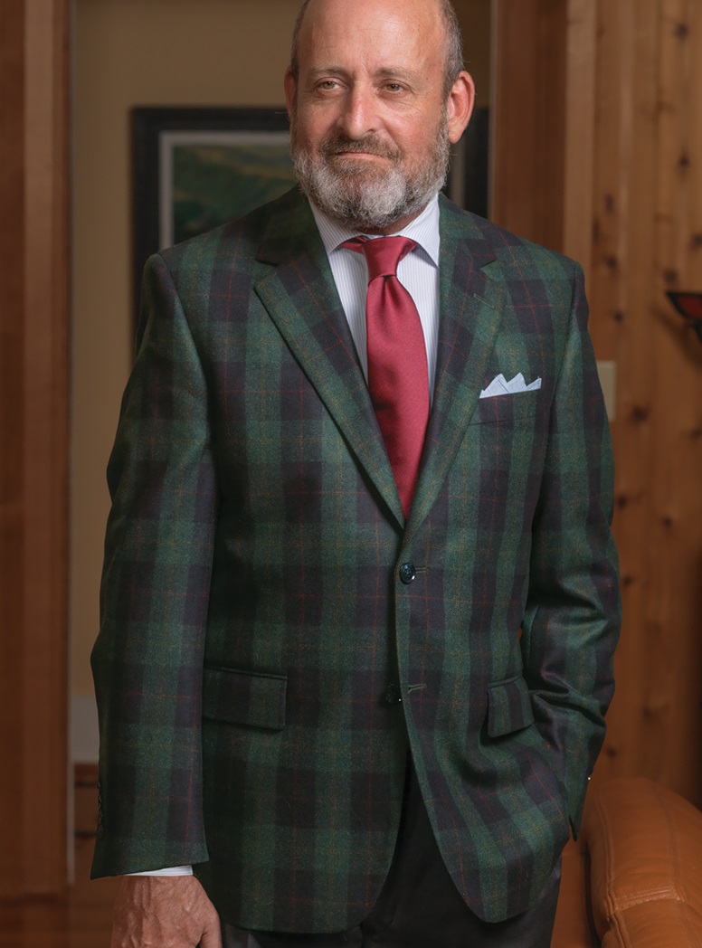 Wool Holiday Tartan Jacket