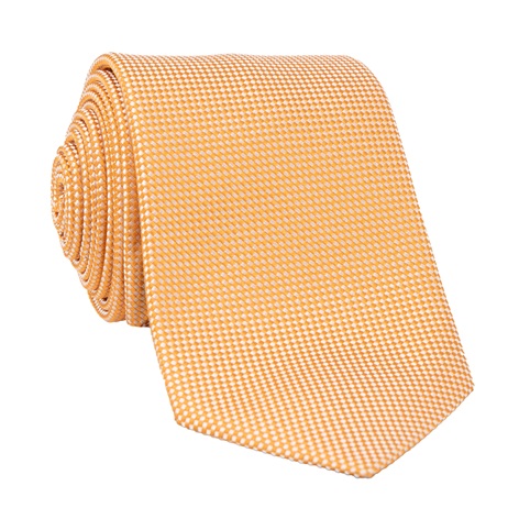 Silk Basketweave Tie in Golden
