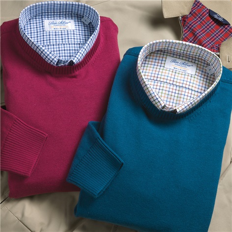Cotton Crewneck Sweaters