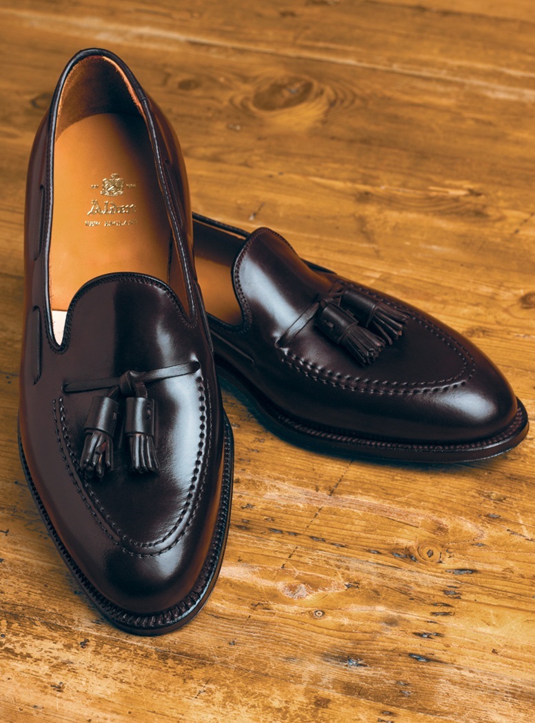 The Alden Tassel Moccasin in Cordovan