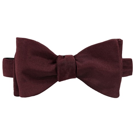 Bow Faille Burgundy
