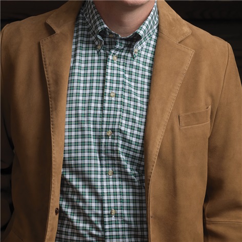 Whiskey Suede Blazer