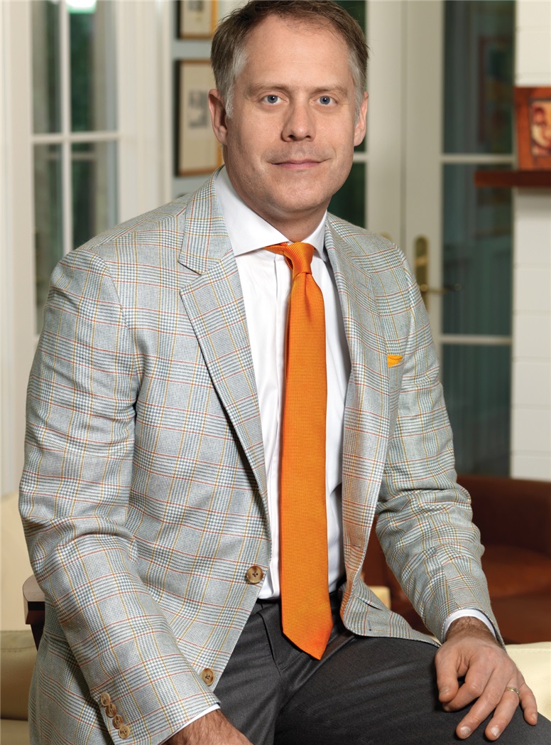 Dusty Blue and Cream Glen Plaid Silk and Cashmere Sport Coat with Windowpanes