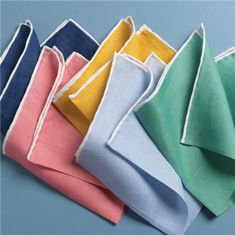 Linen Solid Pocket Squares