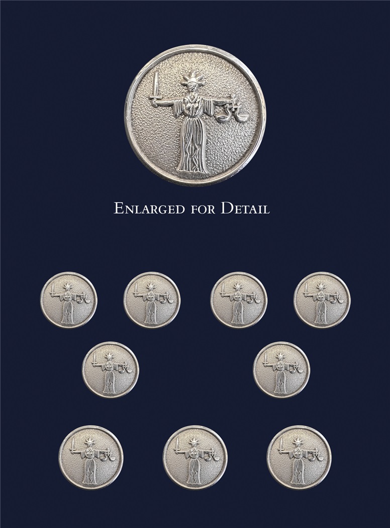Justice Blazer Button