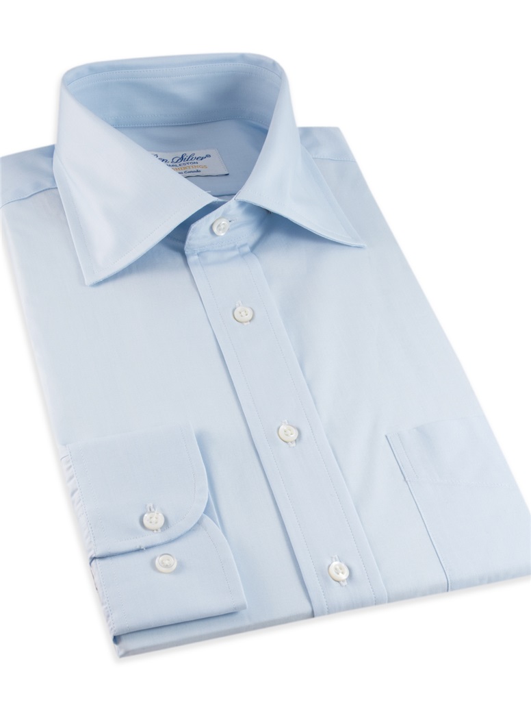 Blue End on End Spread Collar