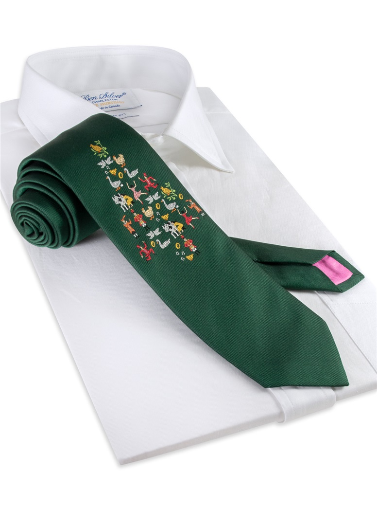 12 Days of Christmas Tie in Holly