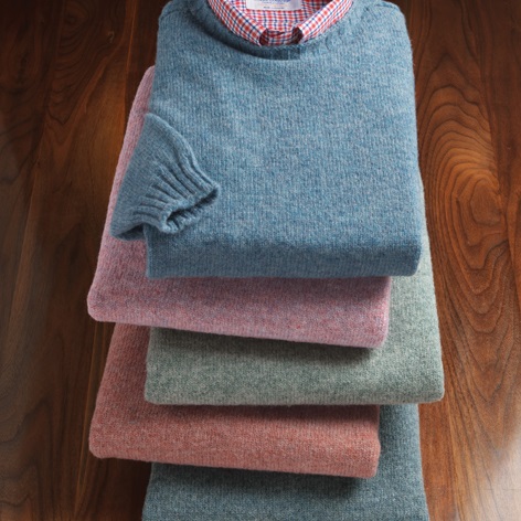 Shetland Crewneck Sweaters