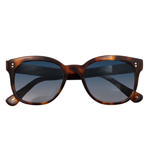 Semi-Round Sunglasses Havana Tortoise