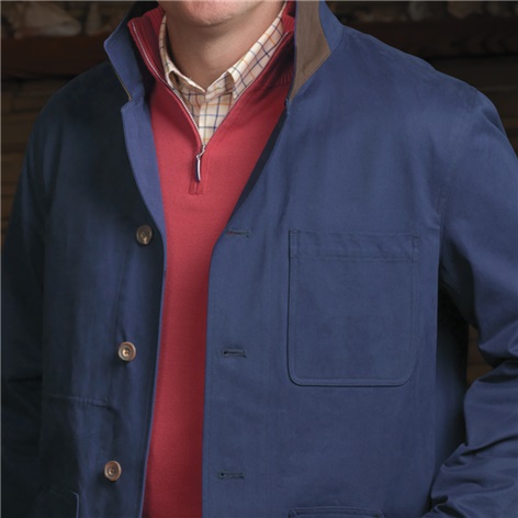 Navy Chore Jacket