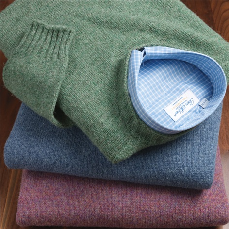 Shetland Crewneck Sweaters