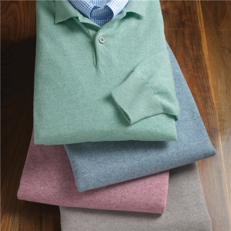 Cashmere Polo Sweaters