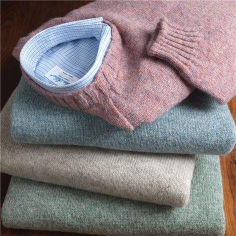 Shetland Crewneck Sweaters