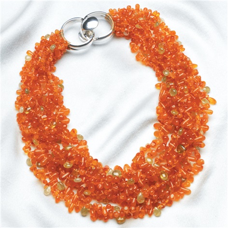 Orange Carnelian Necklace