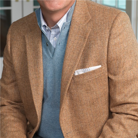 Cinnamon and Cream Broken Bone Sport Coat