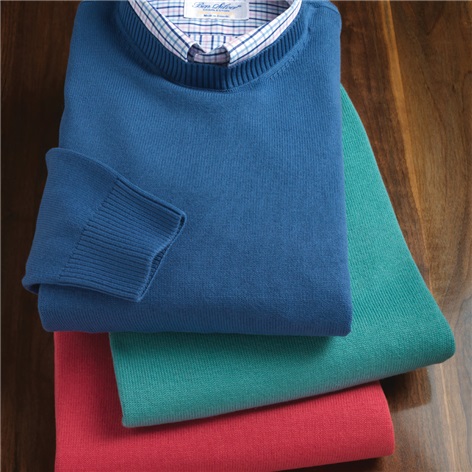 Cotton Crewneck Sweaters