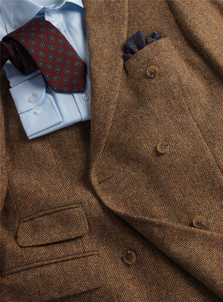 Jacket Wool Brown Birdsfoot